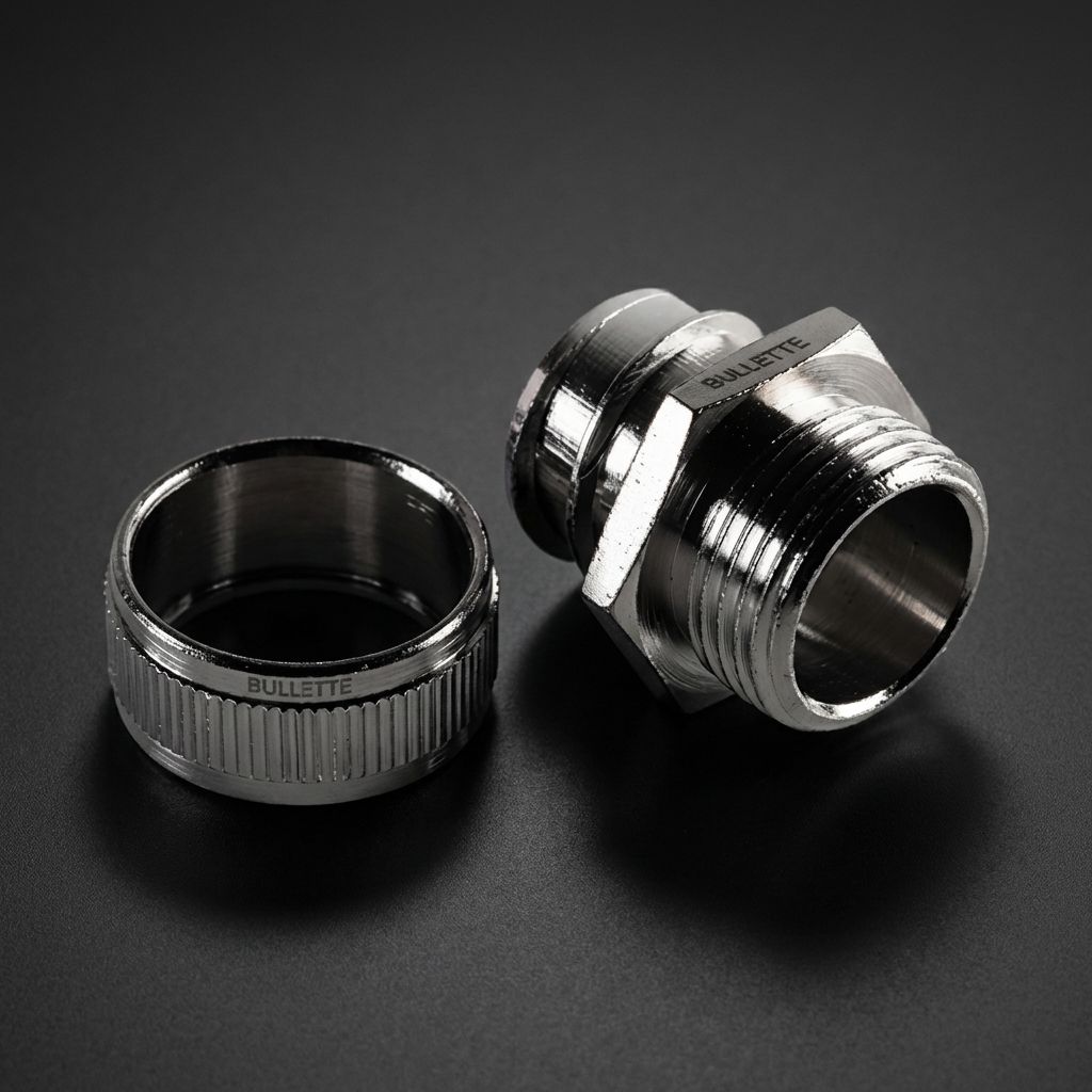 GI Adapter With Lock Nut