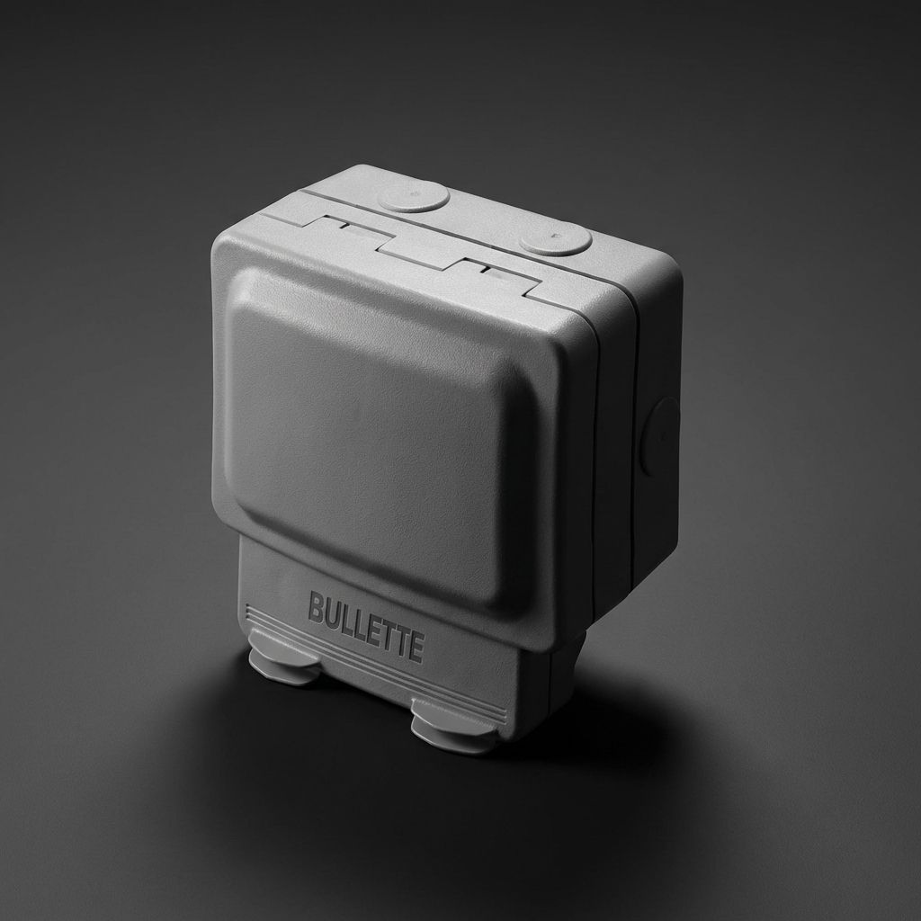 13A 2G Switch Socket Grey IP66