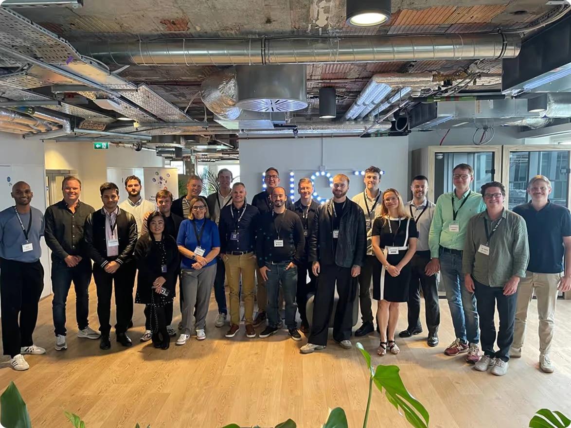 Finance and accounting professionals attending the Offchain Circle London 2025 event