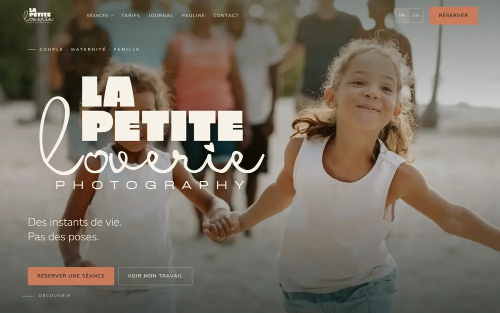 Aperçu du site La Petite Loverie