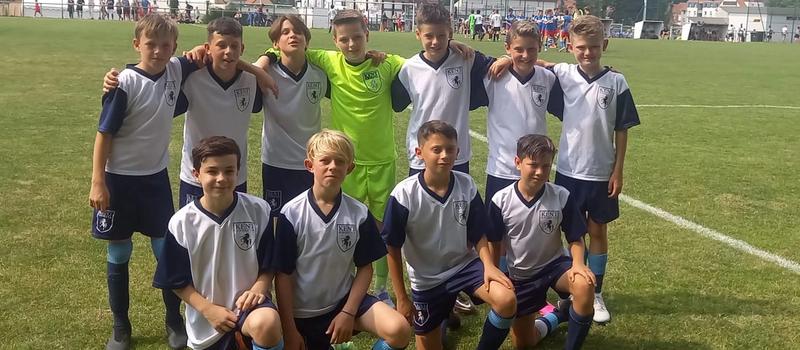 Kent County squad photo including Dexter, Harry and Jack