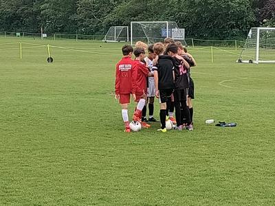 Post trial team talk