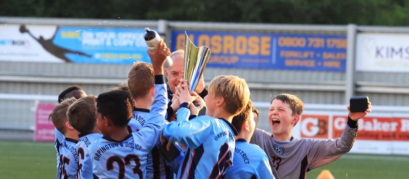 Photo of team celebrating