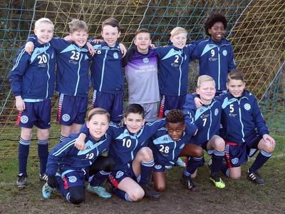 Various photos of the 2019-2020 blue squad.