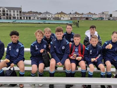 Post match photo of the boys