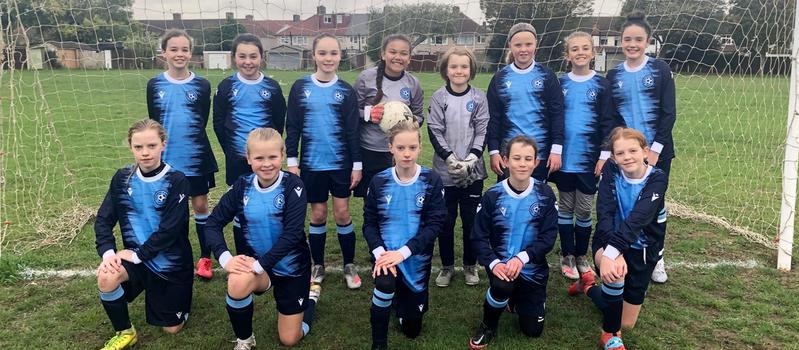 Team photographs of our girls team