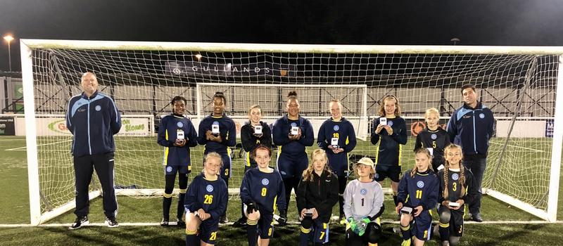 Photo of 2019-2020 girls squad and managers