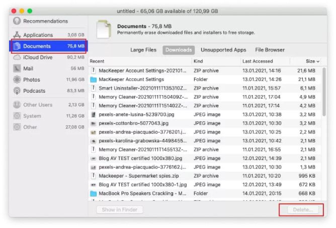 What is Other on Mac storage and how to clear it