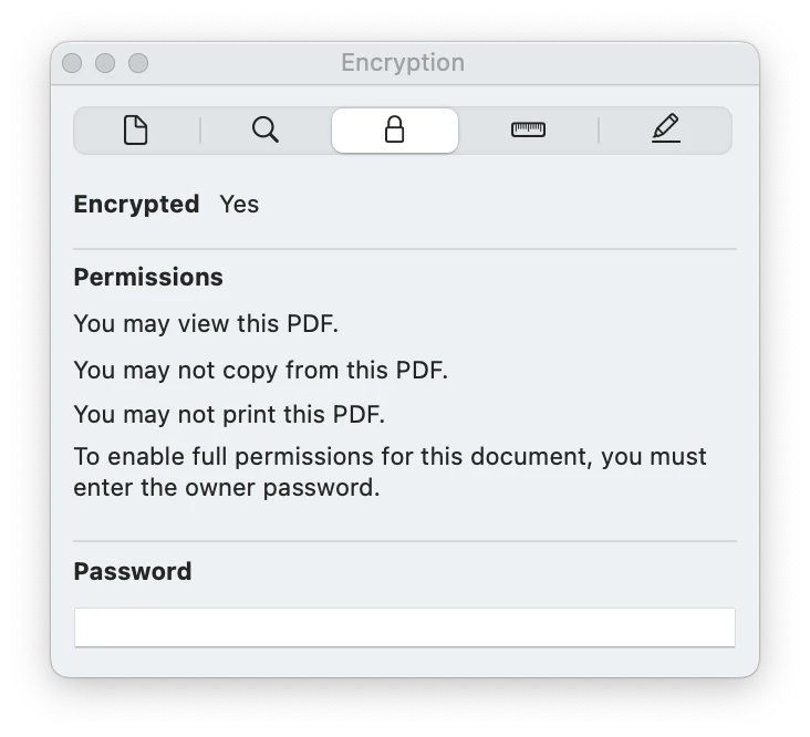 How do i password protect a scanned pdf file