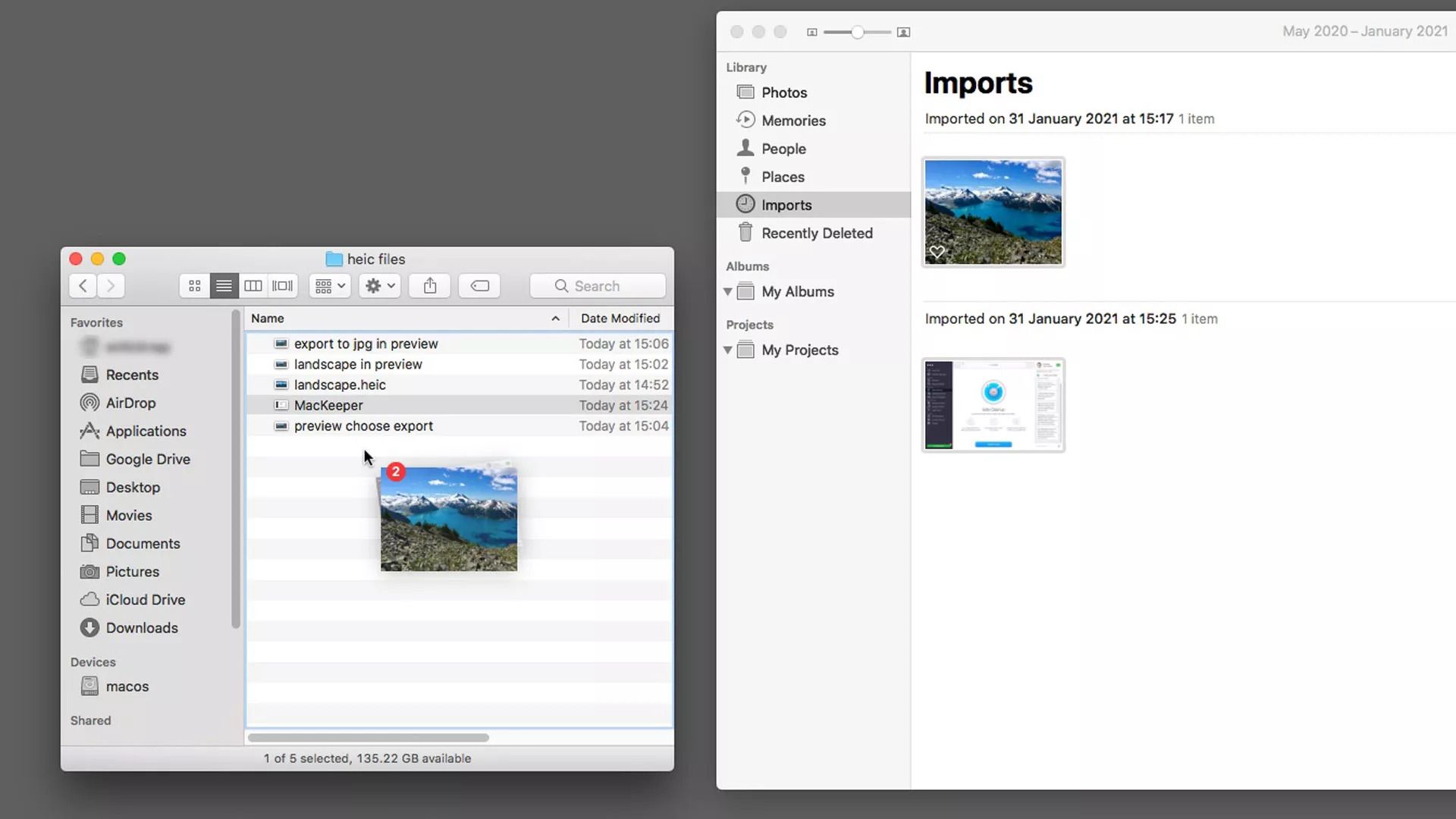 how to change photo from heic to jpg on mac