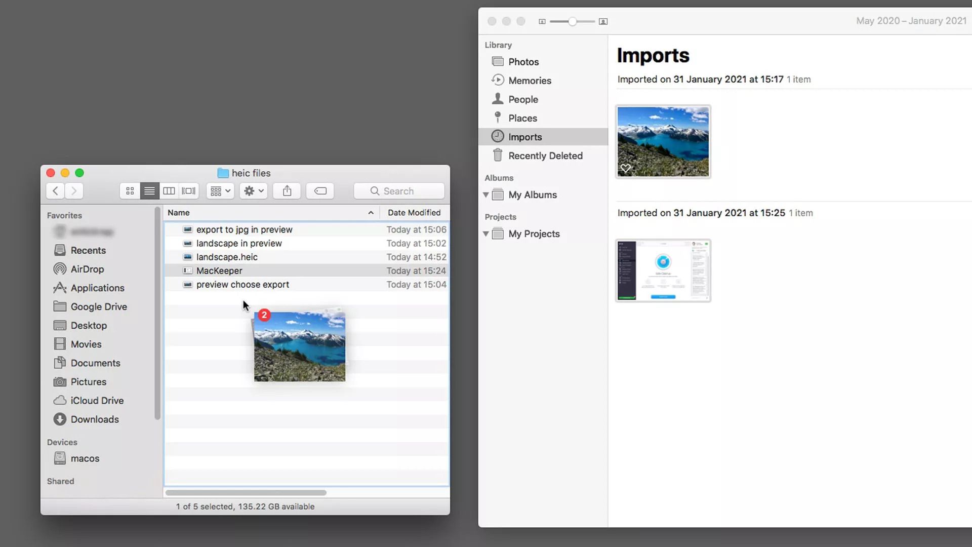 How to convert HEIC to JPG or PNG on your Mac