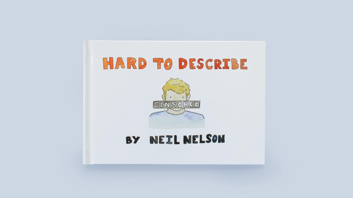 An image of me holding the vision of my thesis design.