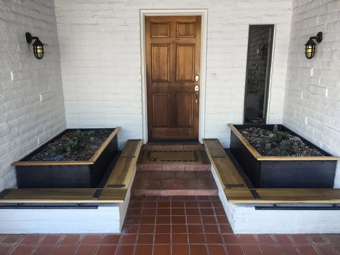 Image of the finished work installed