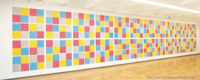 Image of Wall Drawing 413 by Sol LeWitt, 1969