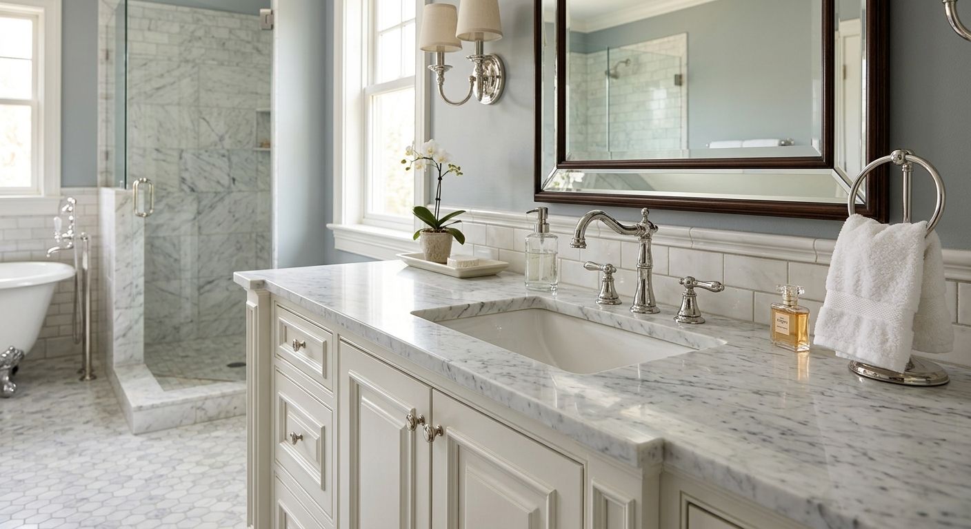 Bathroom after GraniteTop installation