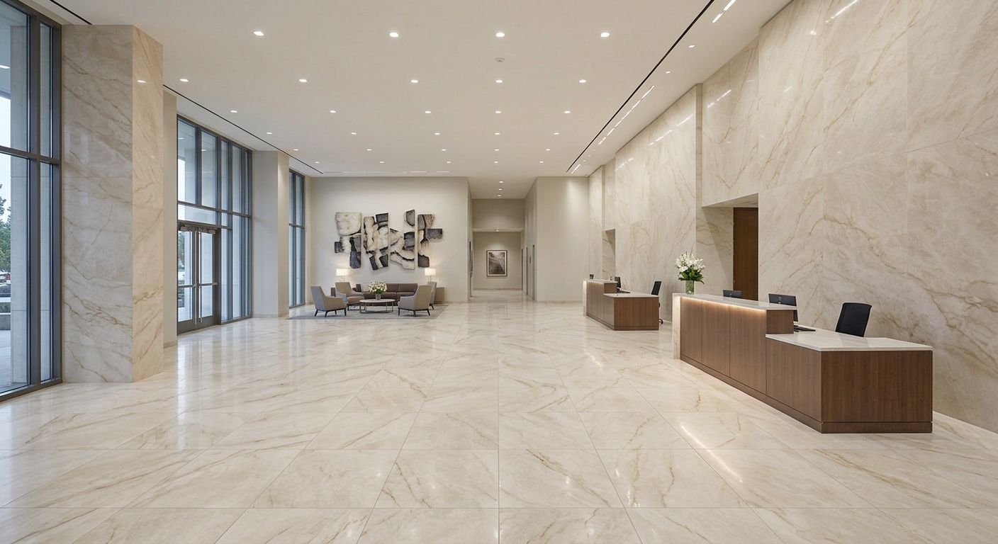 Lobby after GraniteTop installation