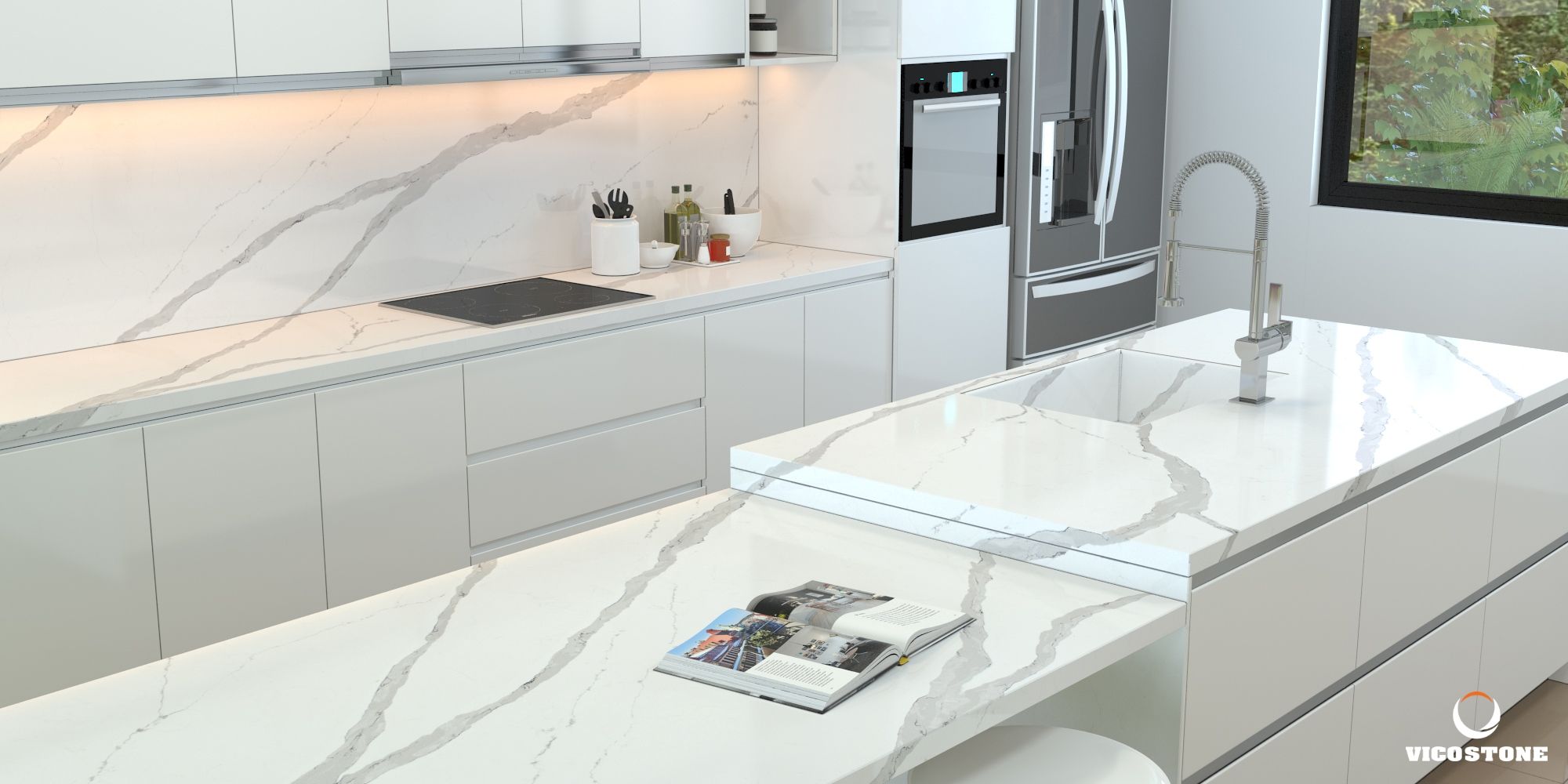 Kitchen after GraniteTop installation