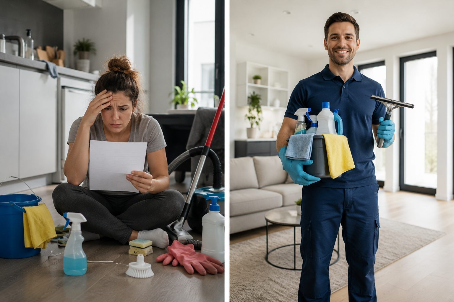 DIY ou professionnel : quel choix pour votre nettoyage fin de bail ?