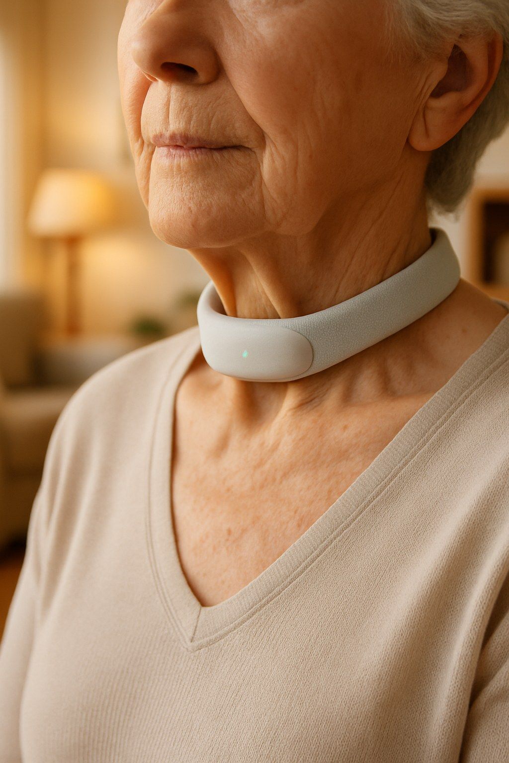 wearable fall-detection device for senior safety