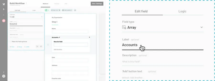 Webform array 2