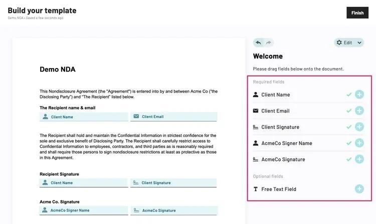 Mapping PDF fields into your system