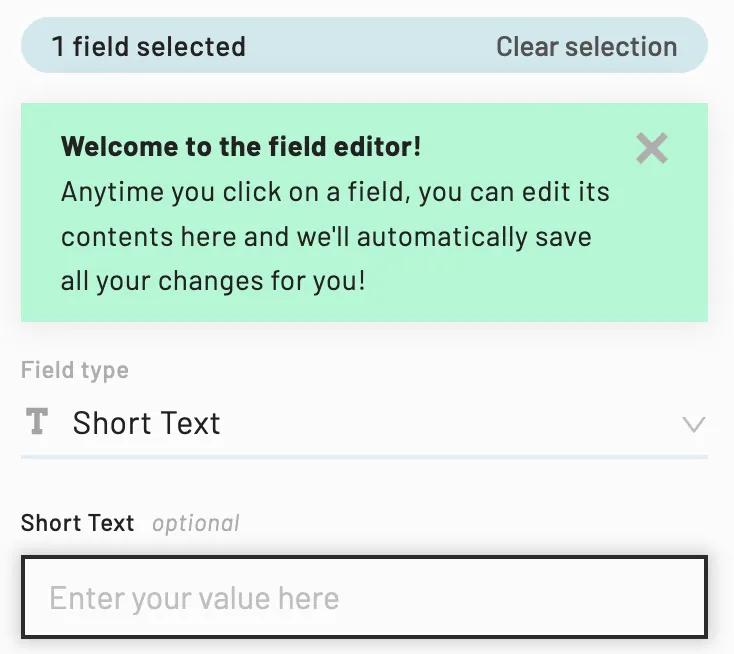 Fill PDF fields with information before sending out your Etch e-sign packet