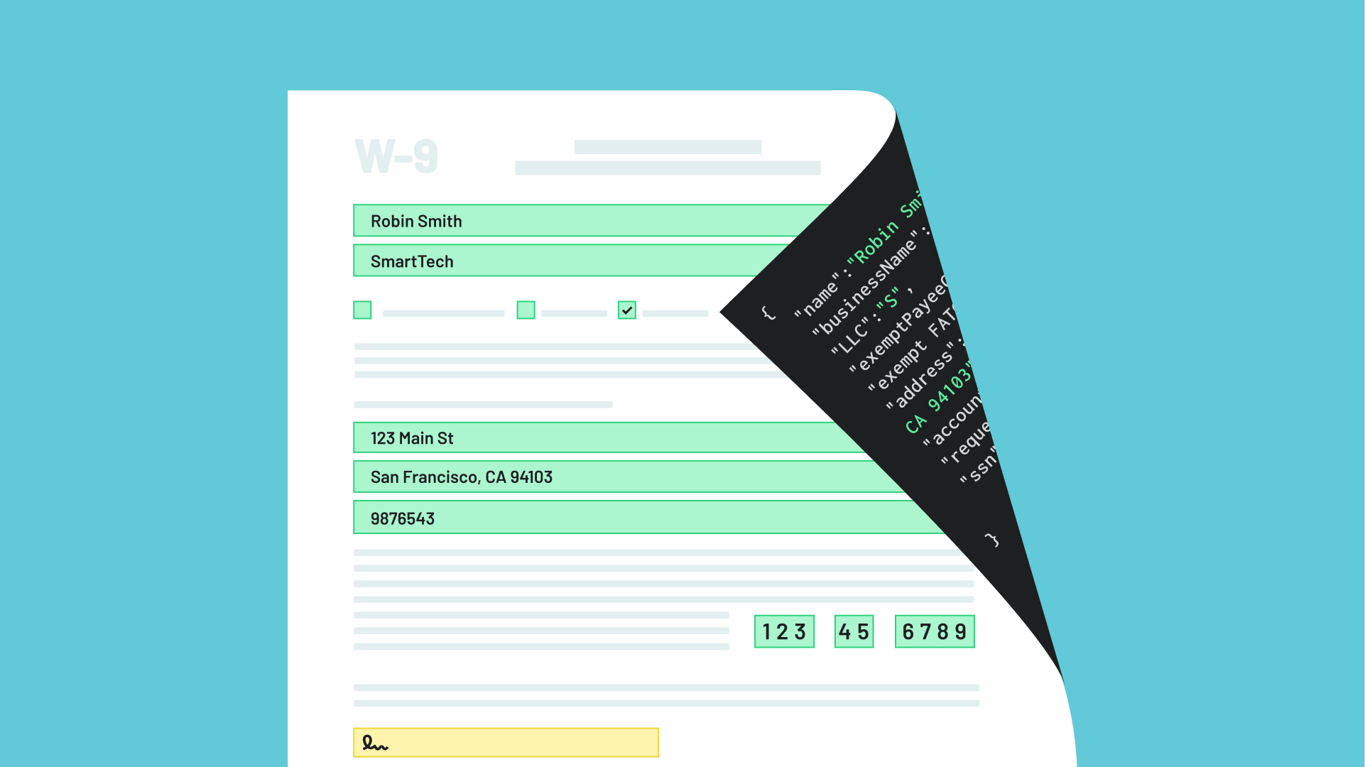 Fill PDFs with JSON