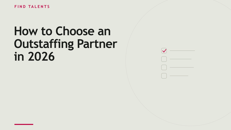How to Choose an Outstaffing Partner in 2026 (Vendor Evaluation Checklist)