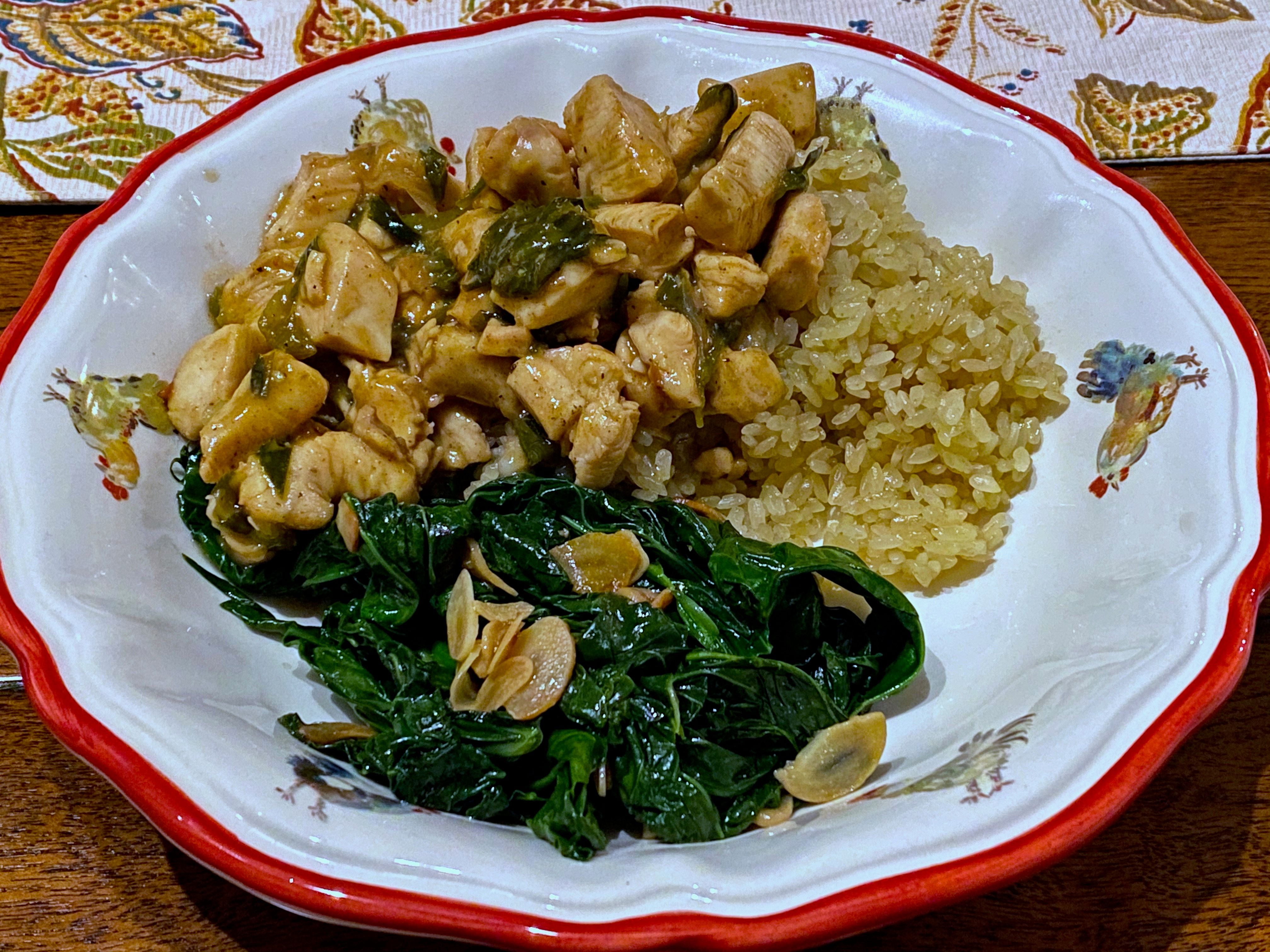 Fragrant Sticky Rice with Yuzu Chicken
