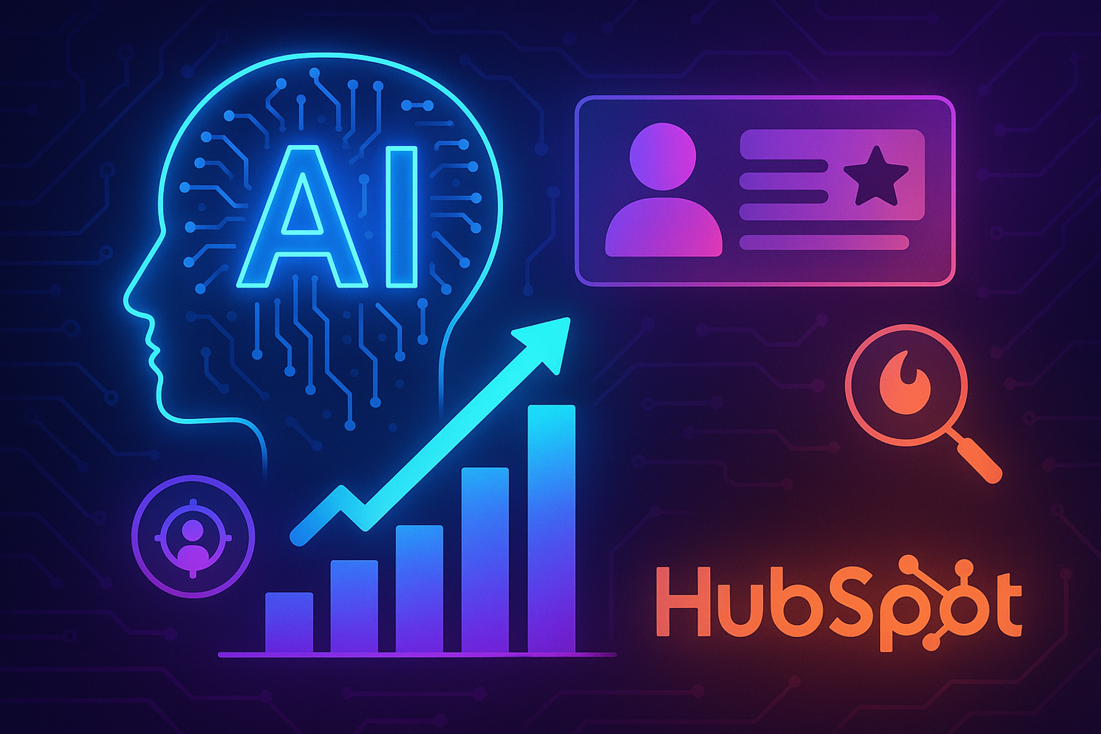 HubSpot imagery + AI