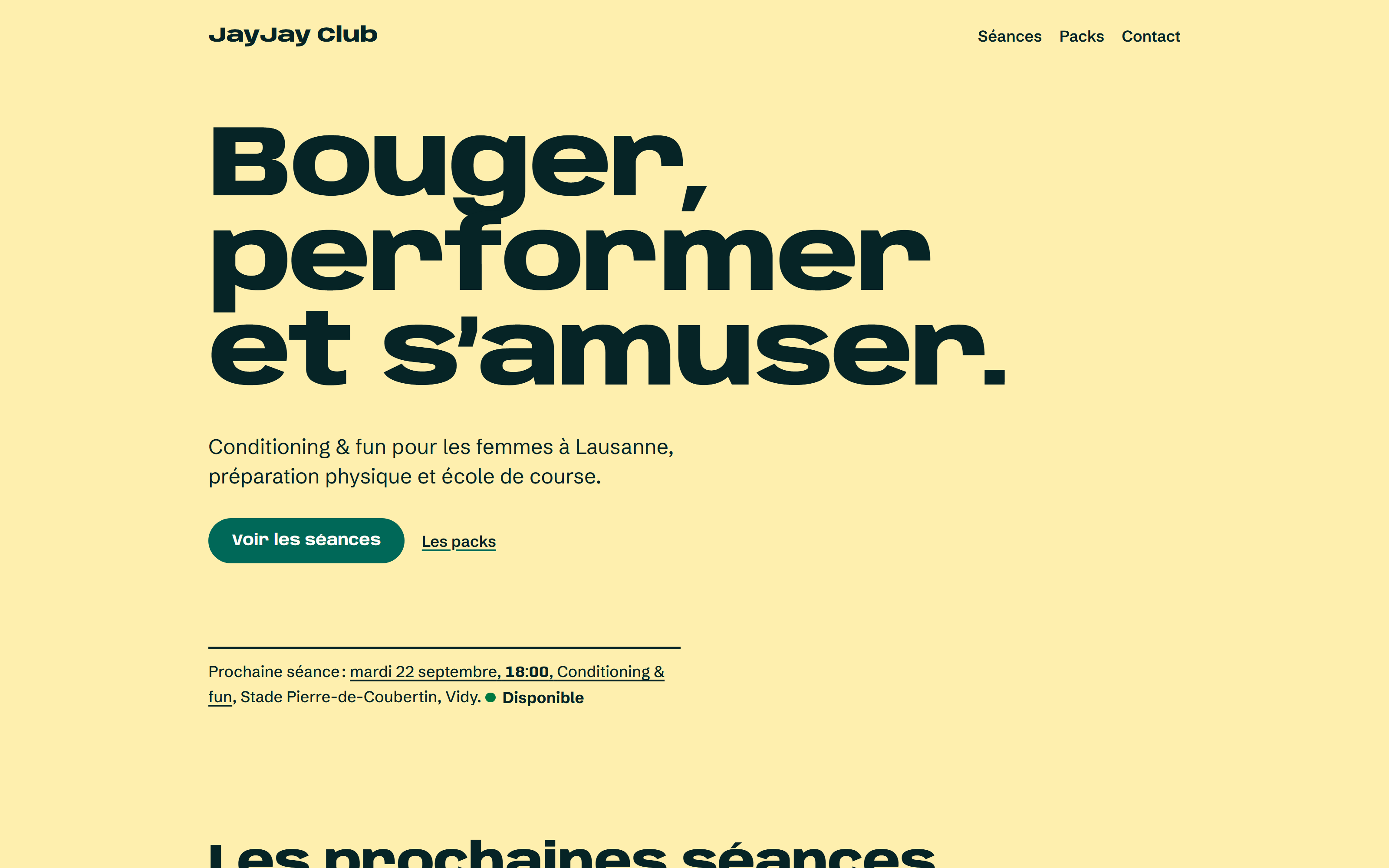 JayJay Club, Site vitrine
