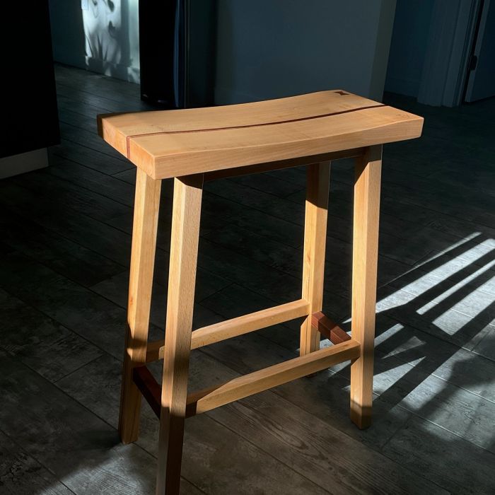 Custom Barstool Pair — view 35