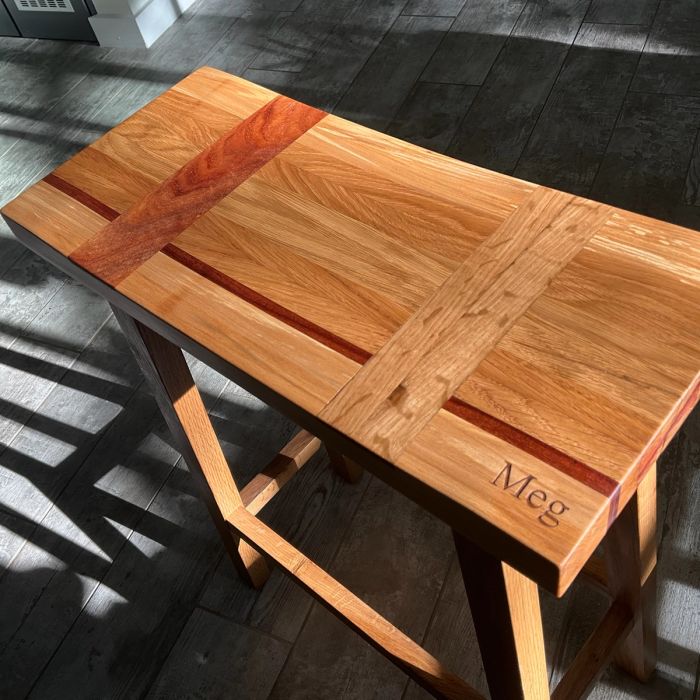 Custom Barstool Pair — view 17