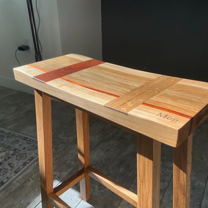 Custom Barstool Pair — view 14