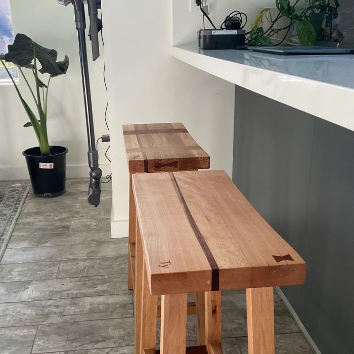 Custom Barstool Pair — view 27