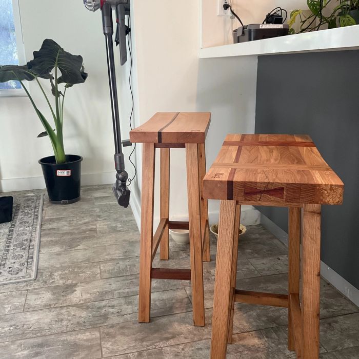Custom Barstool Pair — view 51