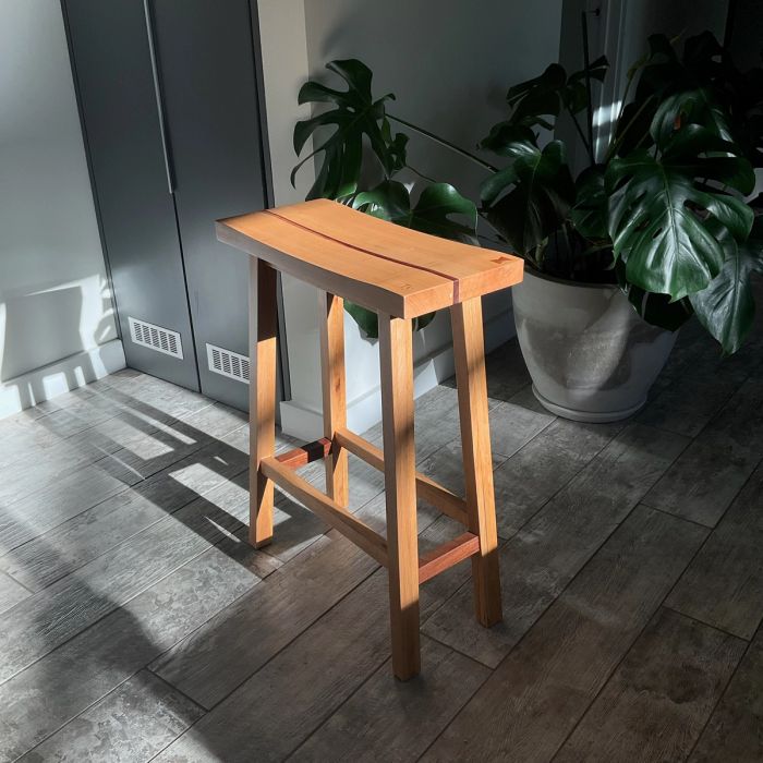 Custom Barstool Pair — view 45