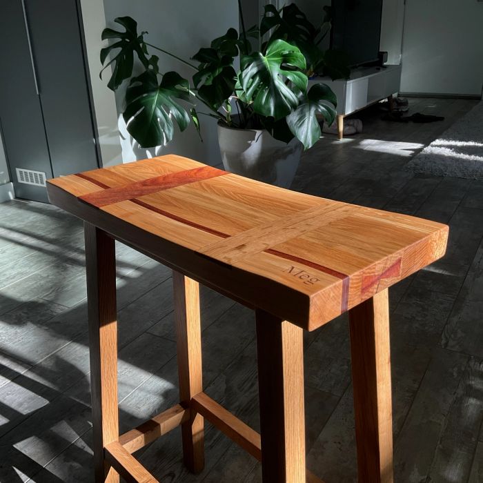 Custom Barstool Pair — view 16