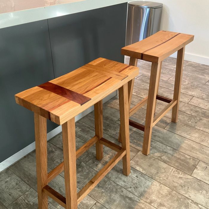 Custom Barstool Pair — view 60