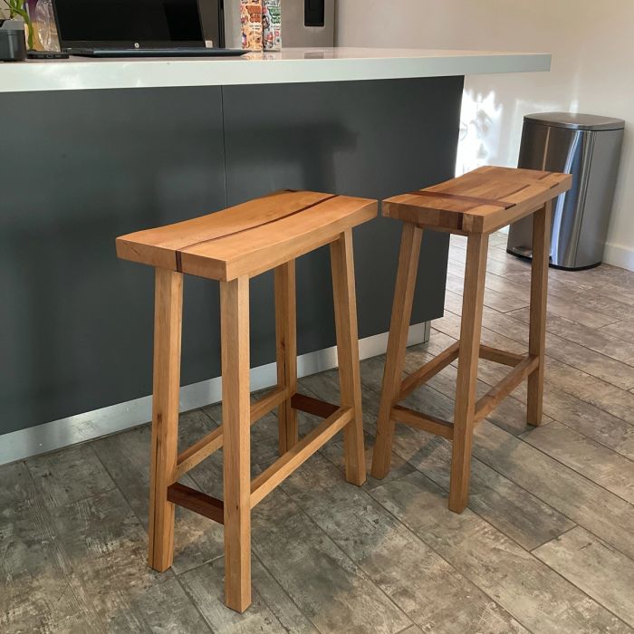 Custom Barstool Pair — view 55