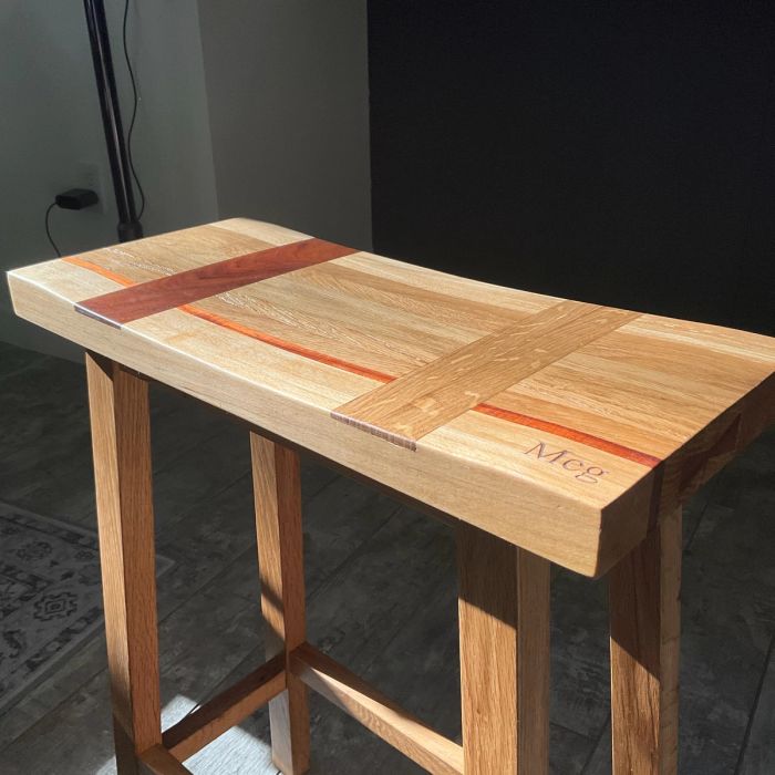 Custom Barstool Pair — view 13