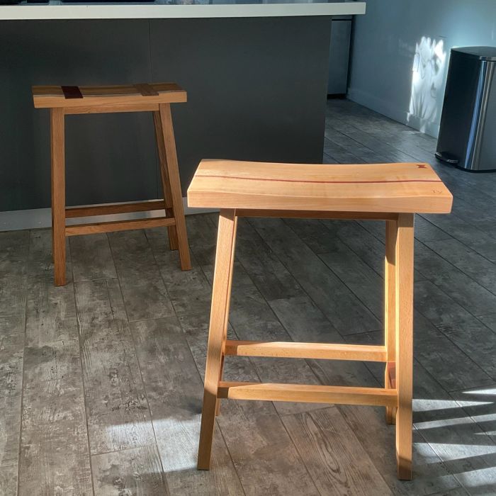 Custom Barstool Pair — view 36