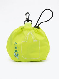 Totebag Cane Amarillo Fluo bolsillo