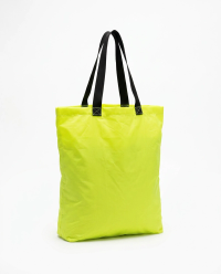 Totebag Cane Amarillo Fluo abierta