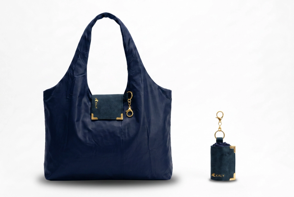 Totebag Llavero Athenas Navy