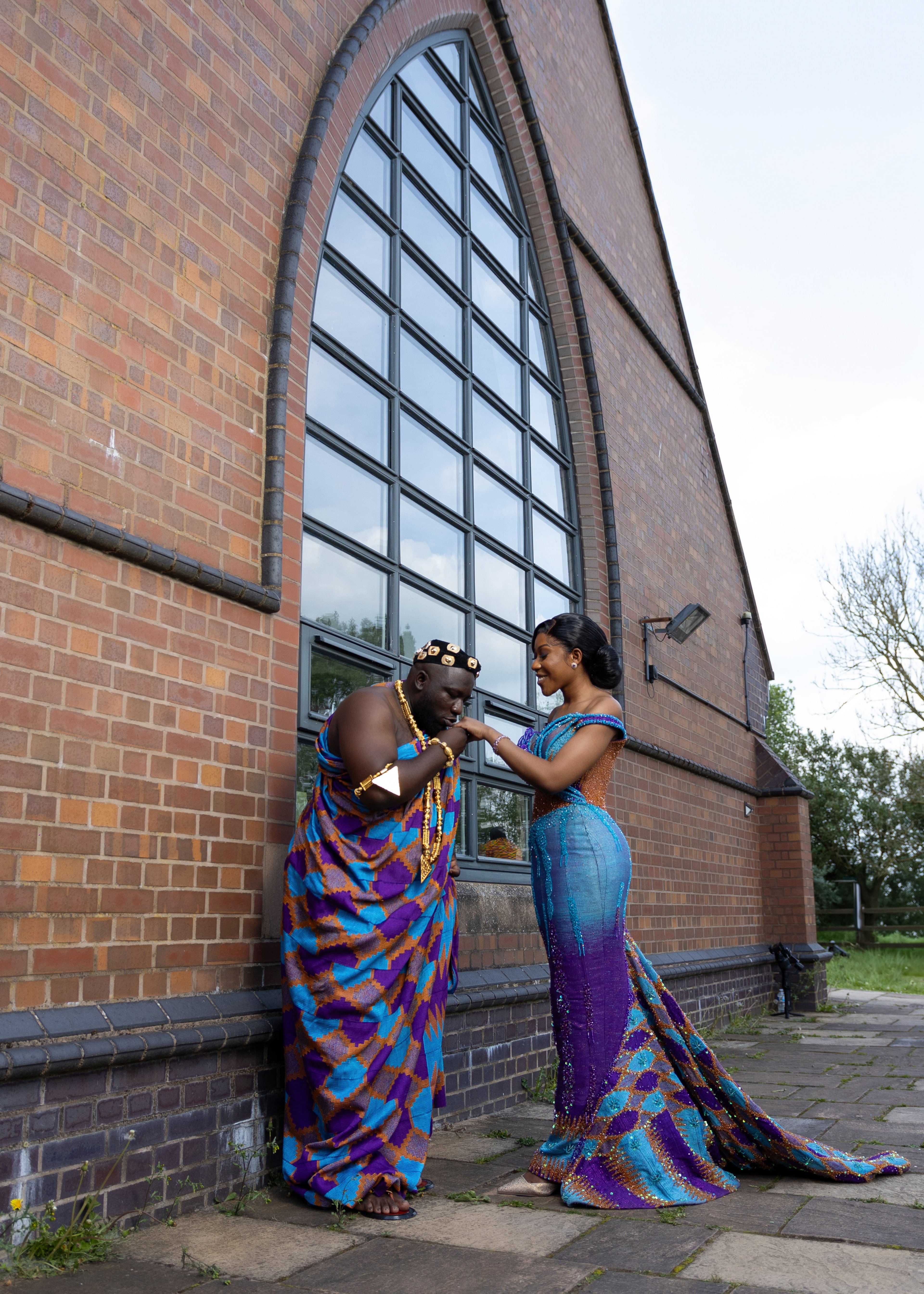 Kukuwaa and Nana traditional wedding photography in Stoke-on-Trent by Pixton Media
