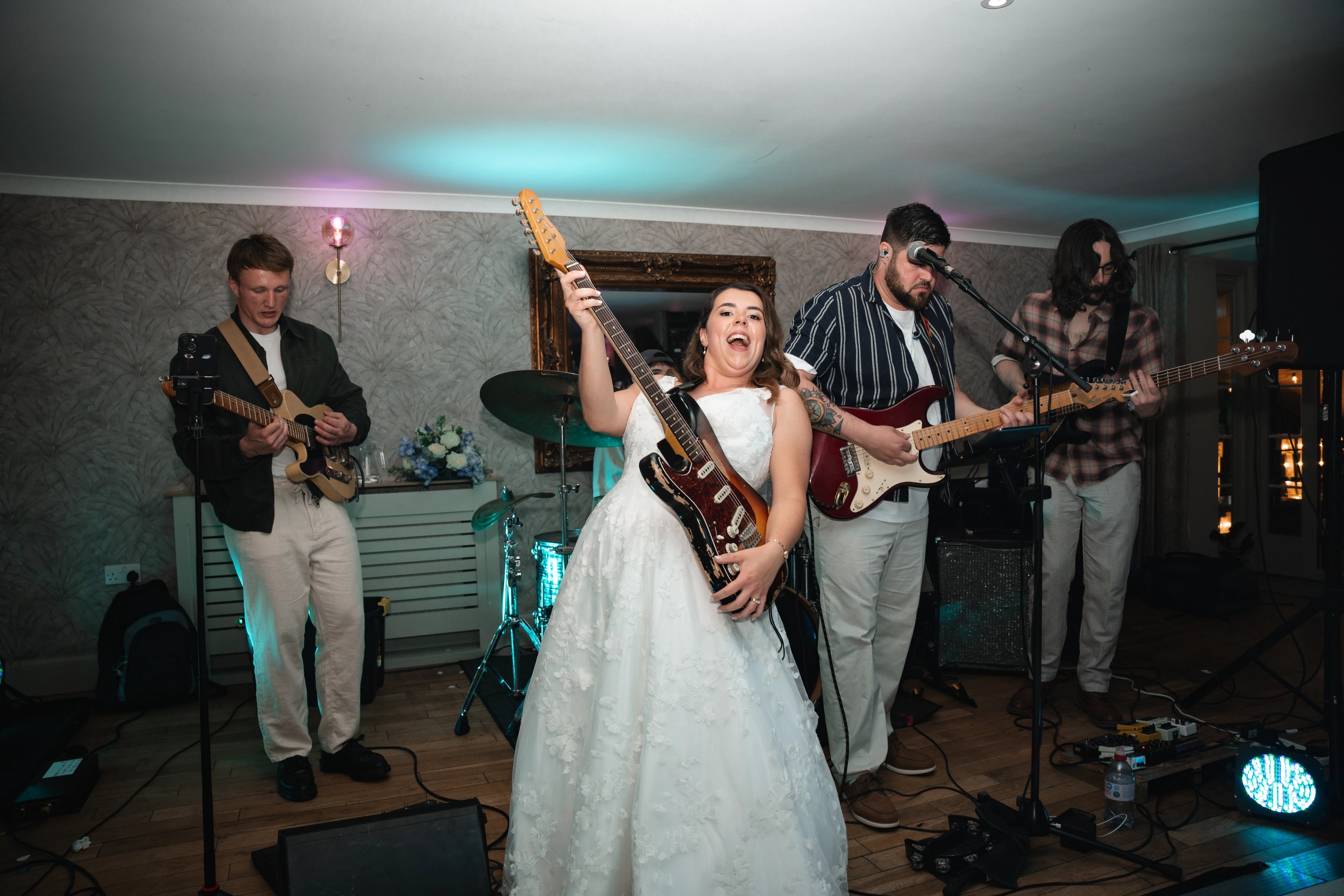 Becky and James wedding celebration photography by Pixton Media