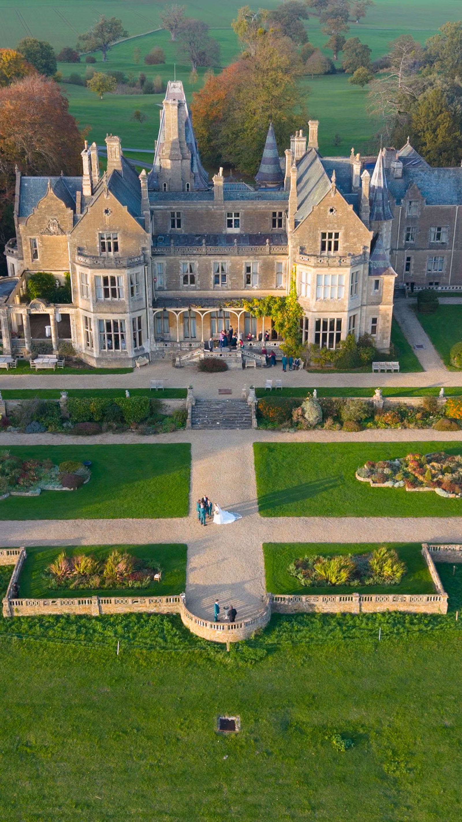 Intimate evening moment