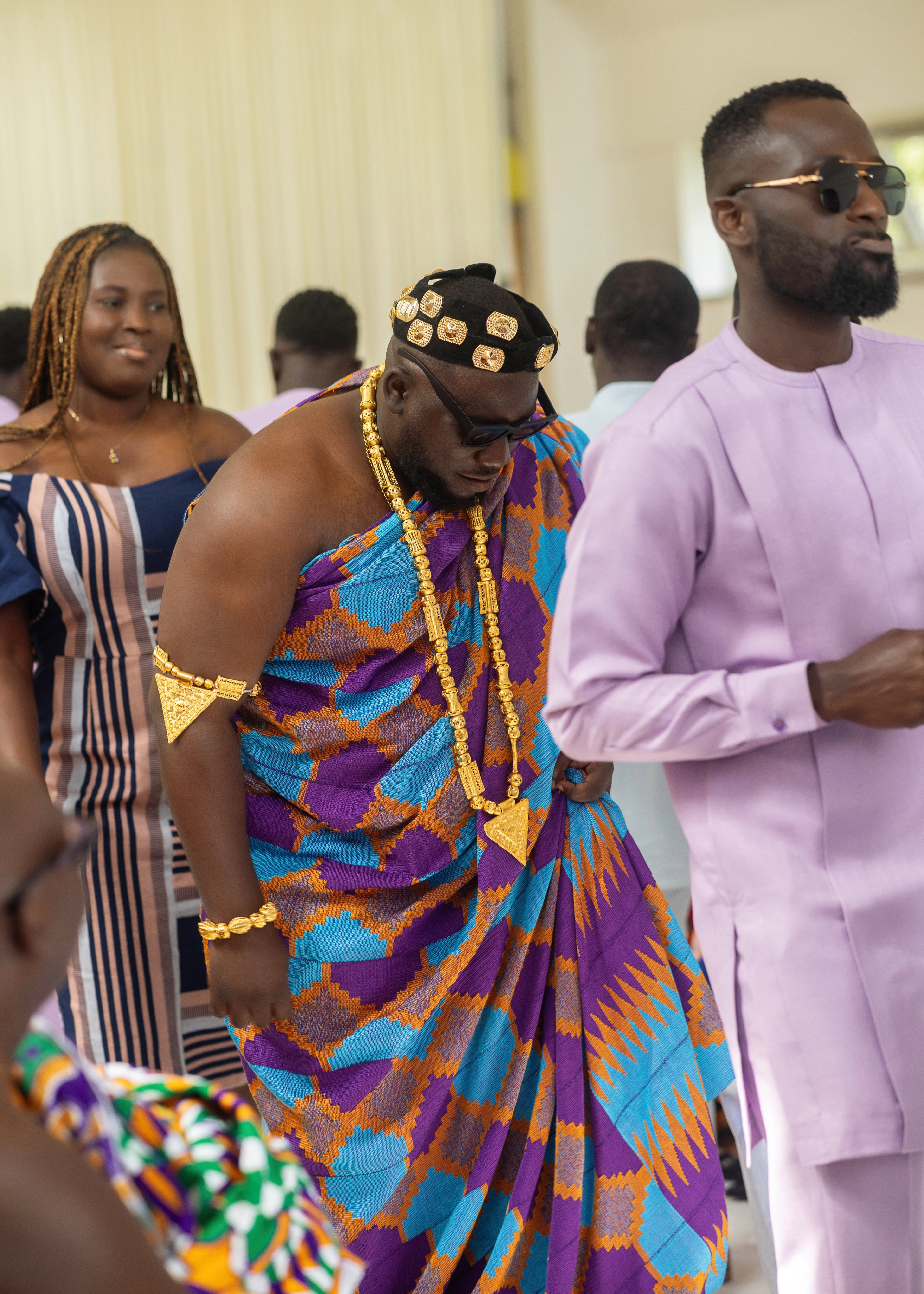 Kukuwaa and Nana's traditional wedding in Stoke-on-Trent, photographed by Pixton Media