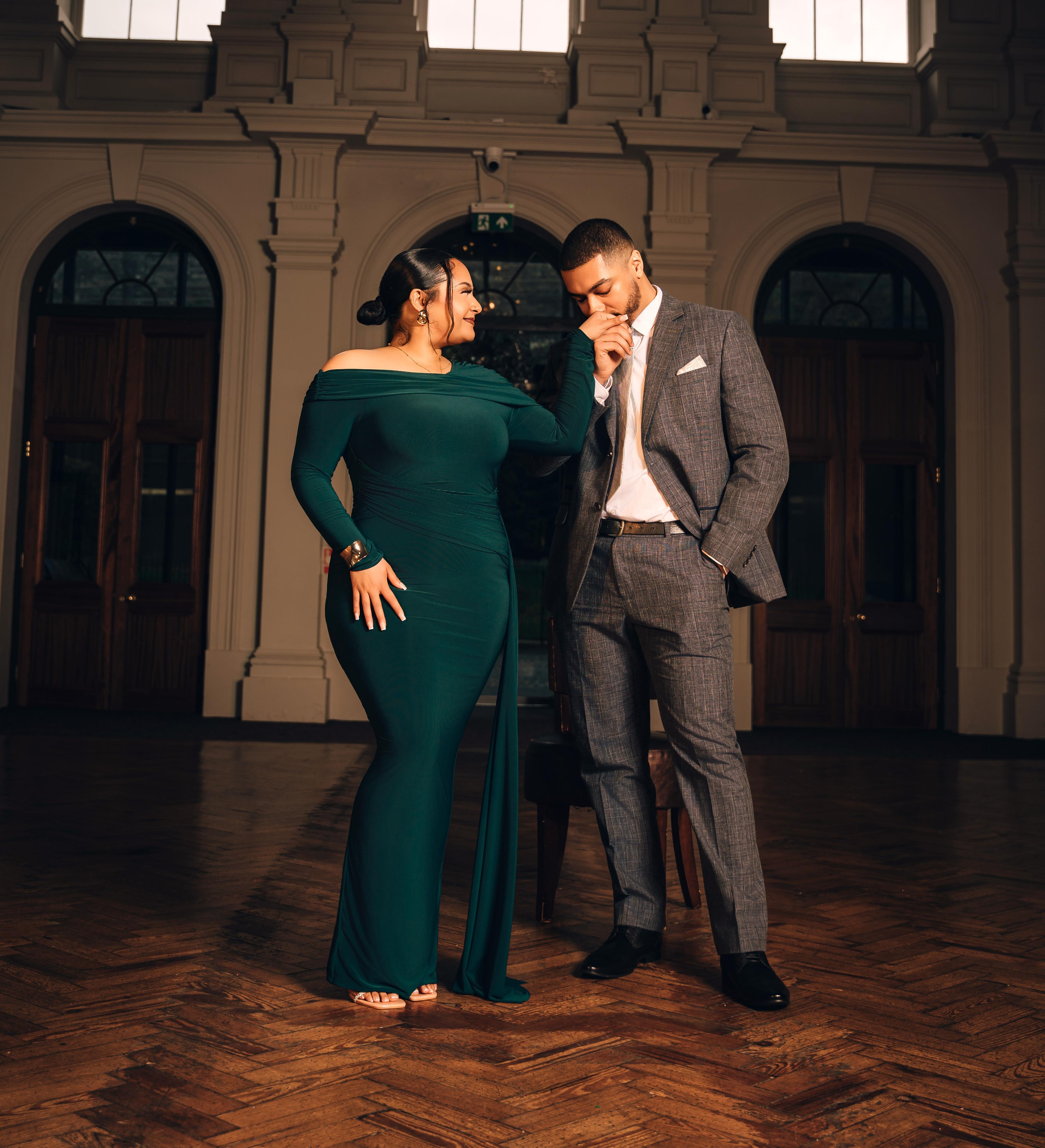 Engagement portrait session by Pixton Media